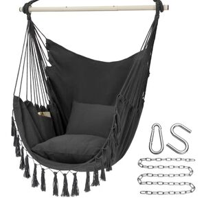 Amazon Black Hanging Hammock Chair